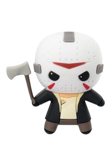 Friday the 13th 3D Vinyl fridge Magnet Jason Horror Figure Collect Set4