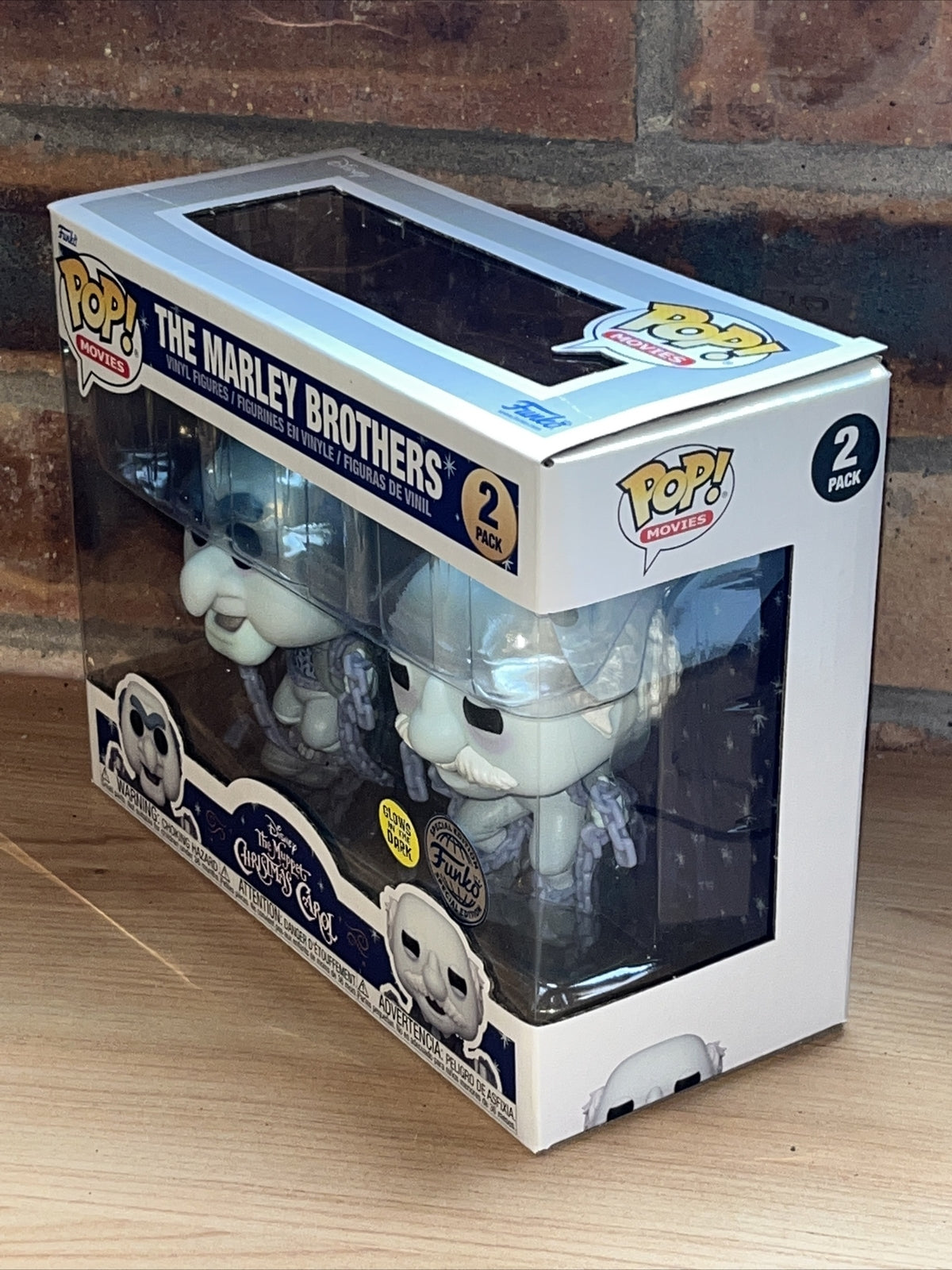 Funko GLOW POP The Muppet Christmas Carol The Marley Brothers New Batch 2wks