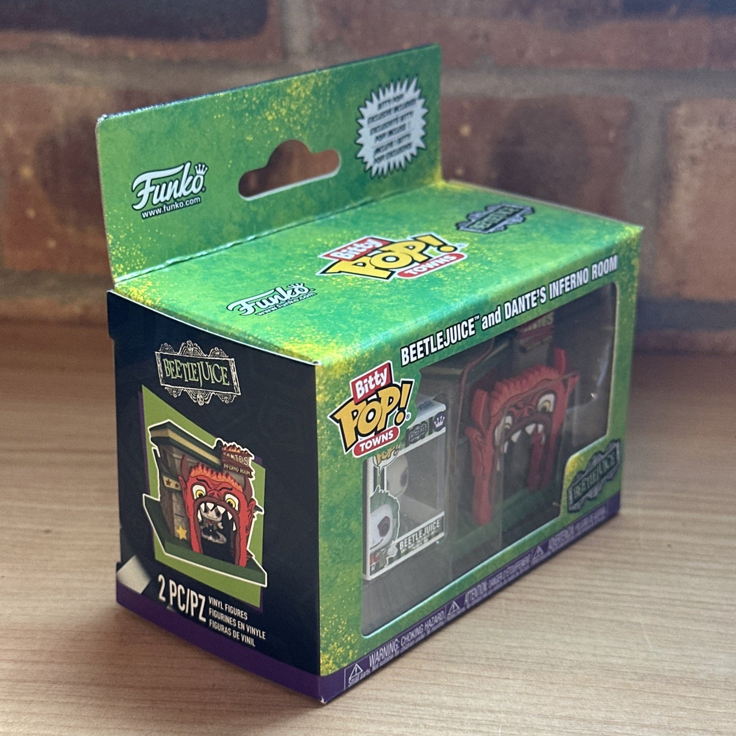 Funko Bitty Pop Town Beetlejuice And Dante’s Inferno Bittyverse Horror In Stk