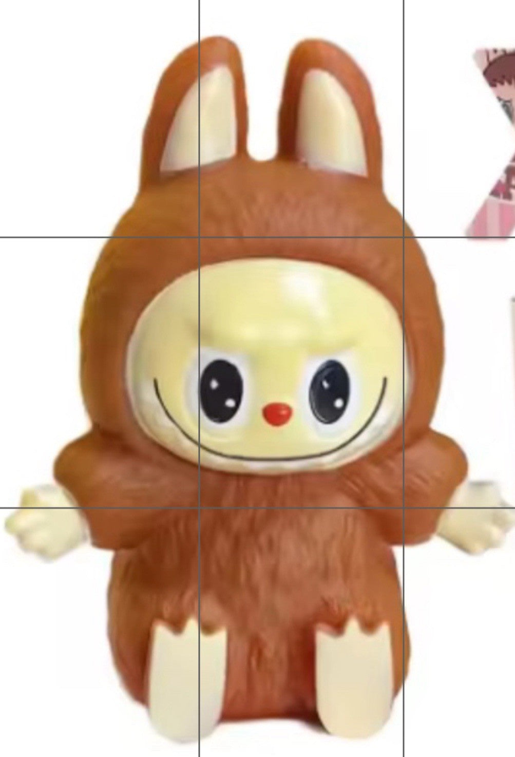 Labubu Brown The Monsters Night Light Cute Glow Kids Gift Boxed Battery