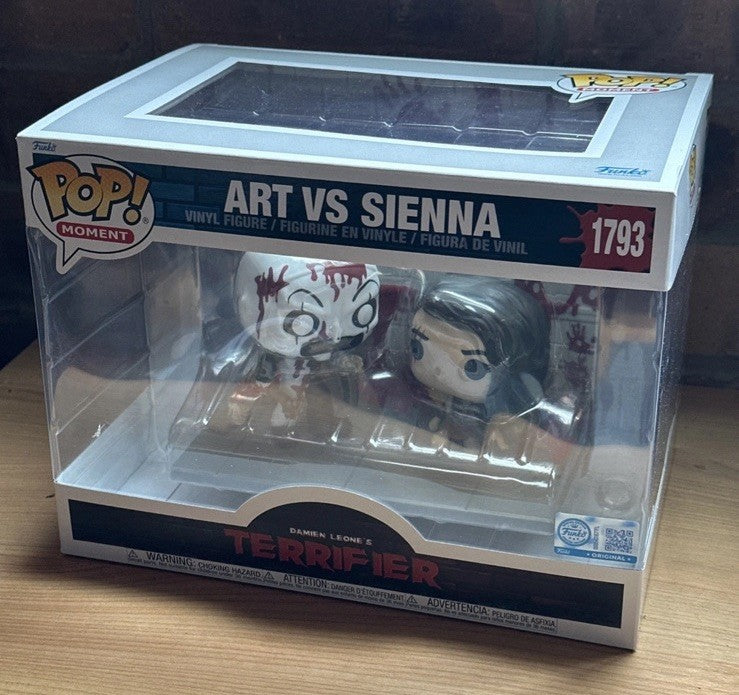 Funko Pop! Terrifier 2 Art vs Sienna Pop Vinyl Deluxe Horror IN STOCK NOW