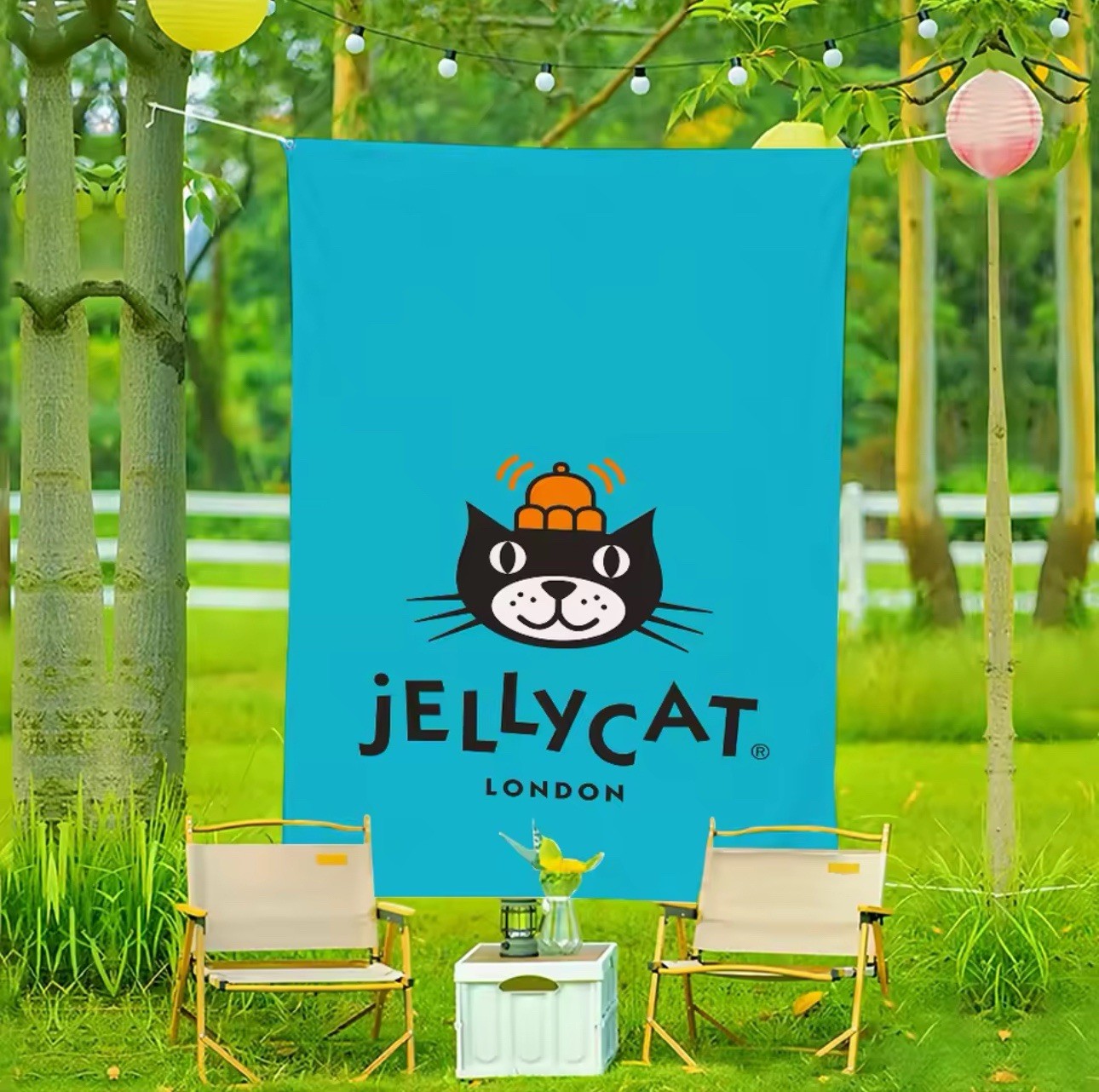 Large Jellycat Logo Soft Microfibre Towel Jelly Cat Summer Beach Gift 90cmx150