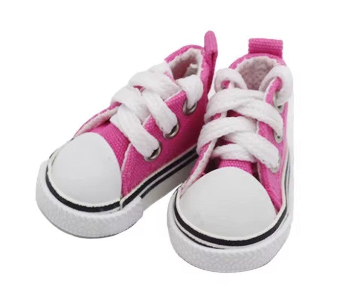 Pink Shoes For Labubu Shoes Replacement for Labubu Canvas Shoes  for Labubu