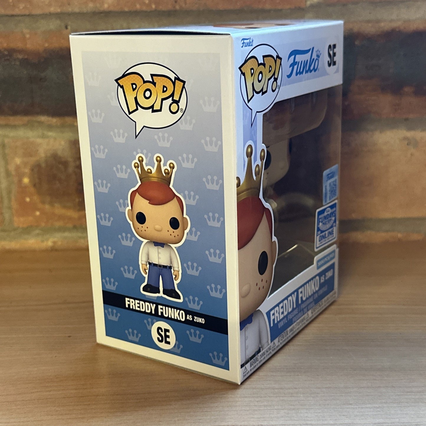 Funko Fundays 2025 Exclusive POP! SE Freddy Funko As Zuko LE 3000 W/protector
