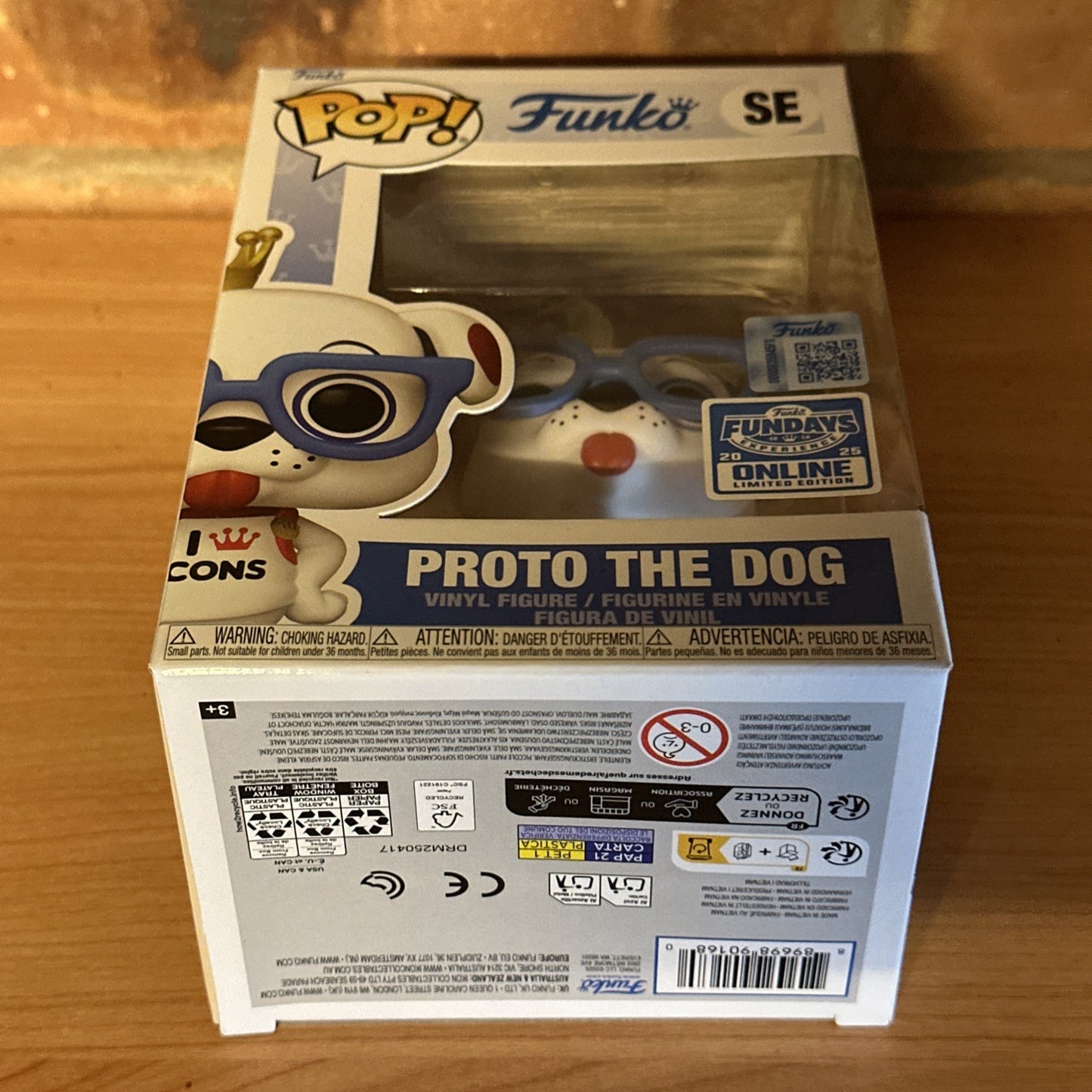 Funko Pop Fundays Proto I Love Icons Summer Con 2025 LE Freddy Funko