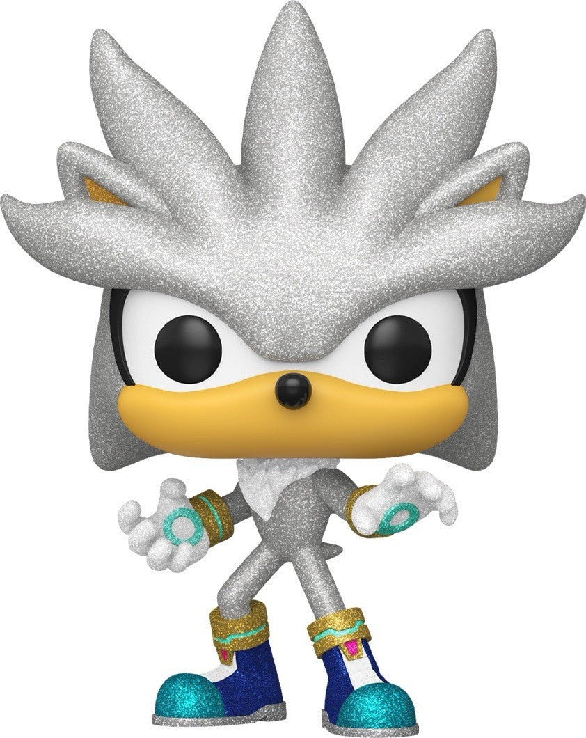 Funko POP! Sonic Hedgehog SILVER Diamond Glitter Ltd Ed 1103 In Stock Now