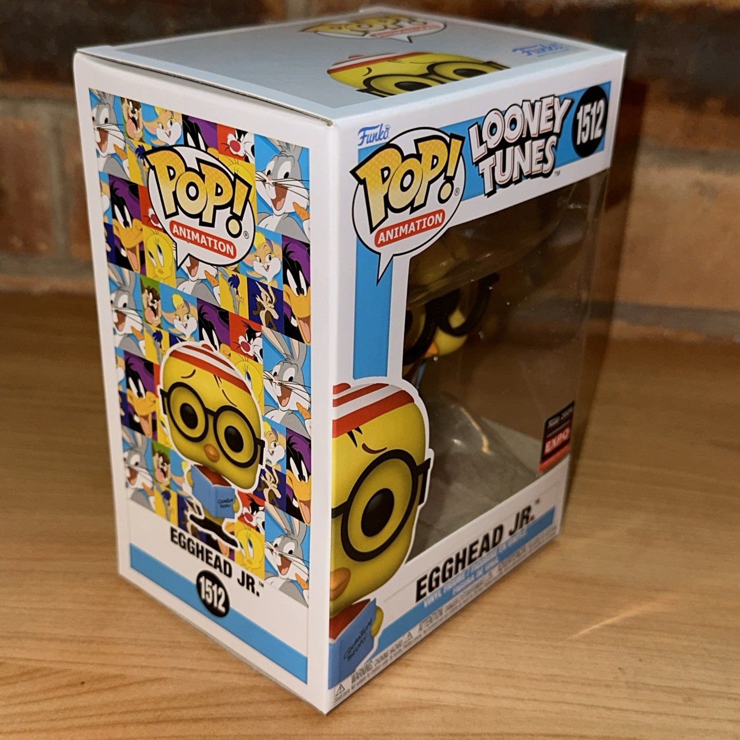 Funko Pop! Looney Tunes Egghead Jr. (2024 Entertainment Expo) #1512