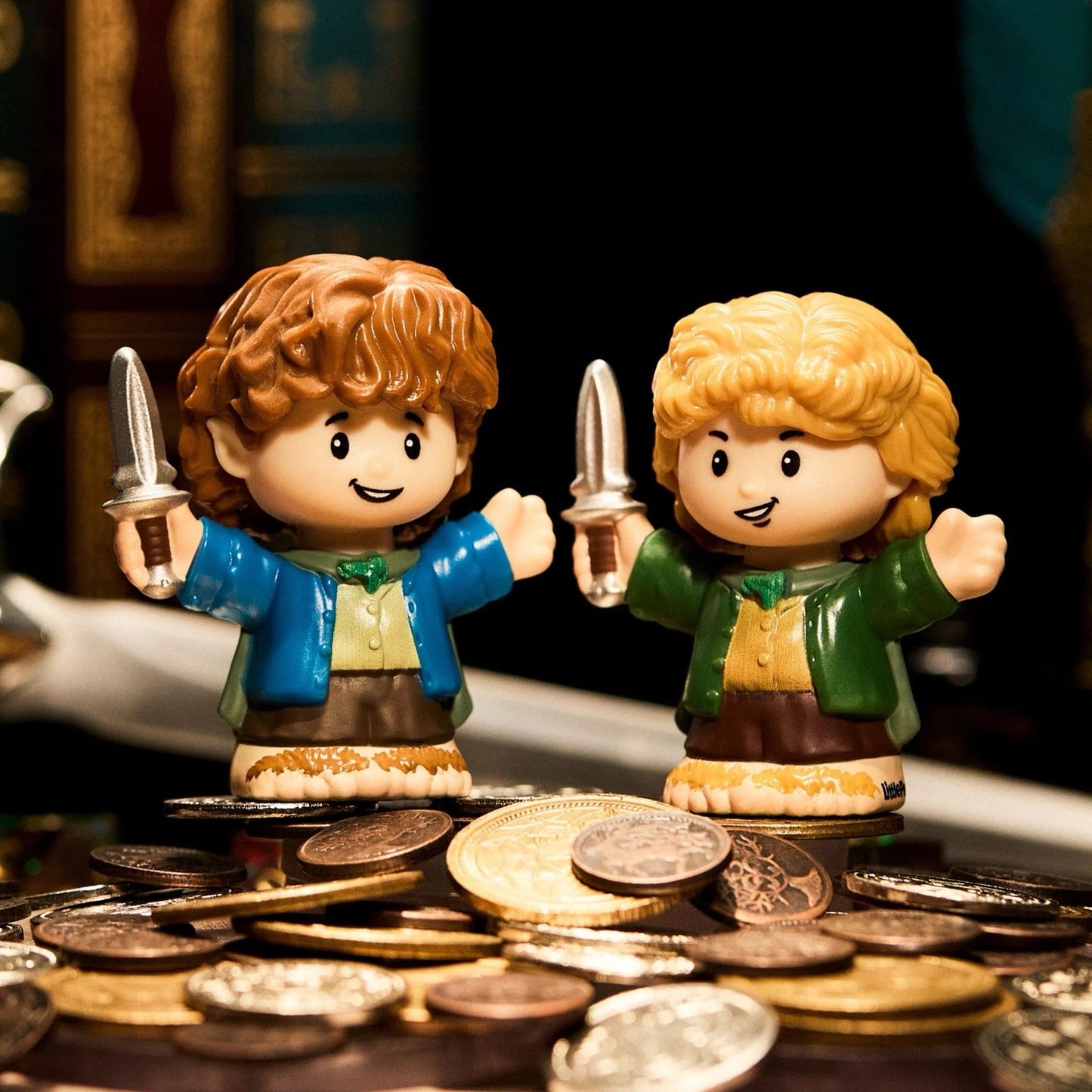 LORD OF RINGS Fisher Price Little People Collector WEATHERTOP SET LOTR Light Up