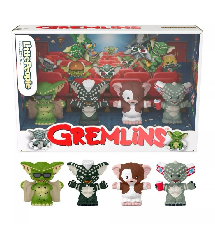 Little People Collector Gremlins Special Edition Movie Set New Fisher Gizmo