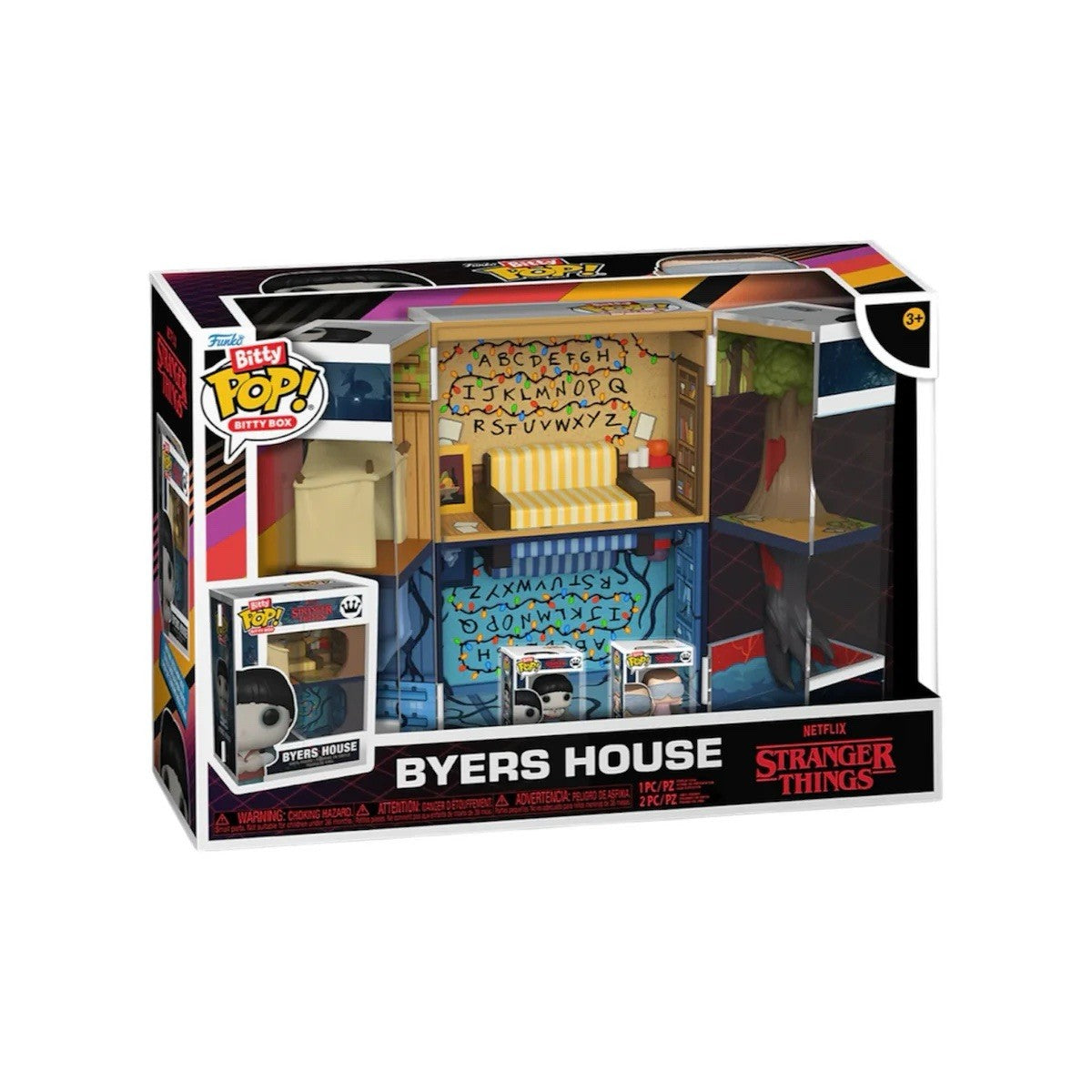 Funko Stranger Things - Byers House Bitty Pop! Box Vinyl & 2 Bittys In Stk
