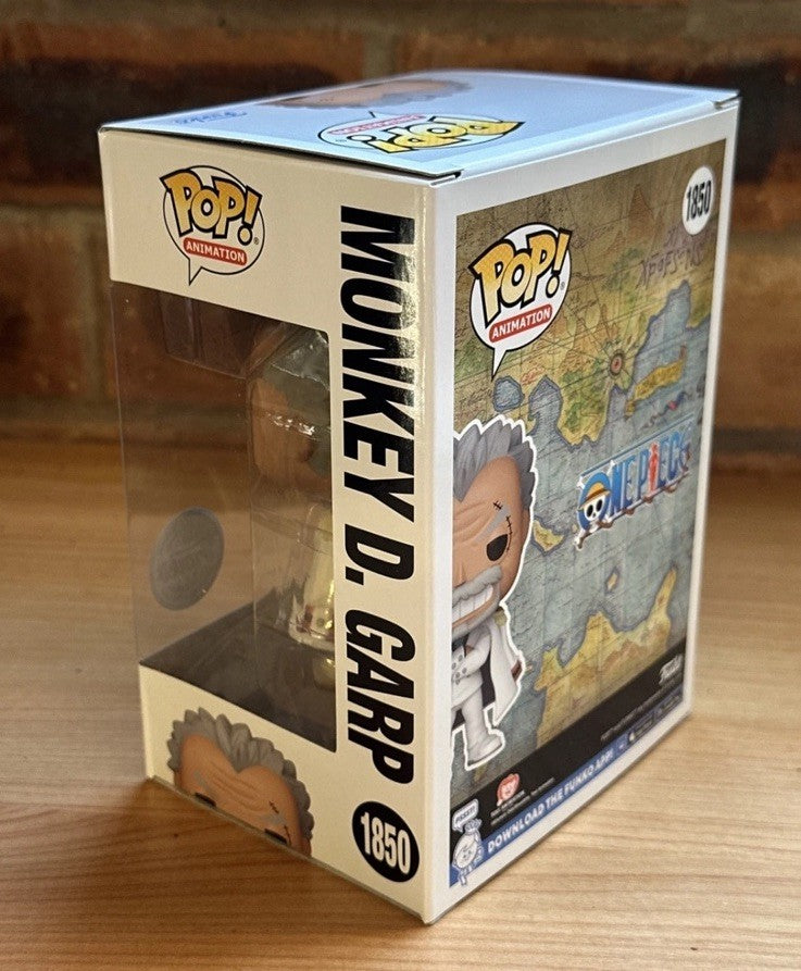 Funko Pop Monkey D. Garp One Piece Funko shop Exclusive w/ Protector In Stk NOW