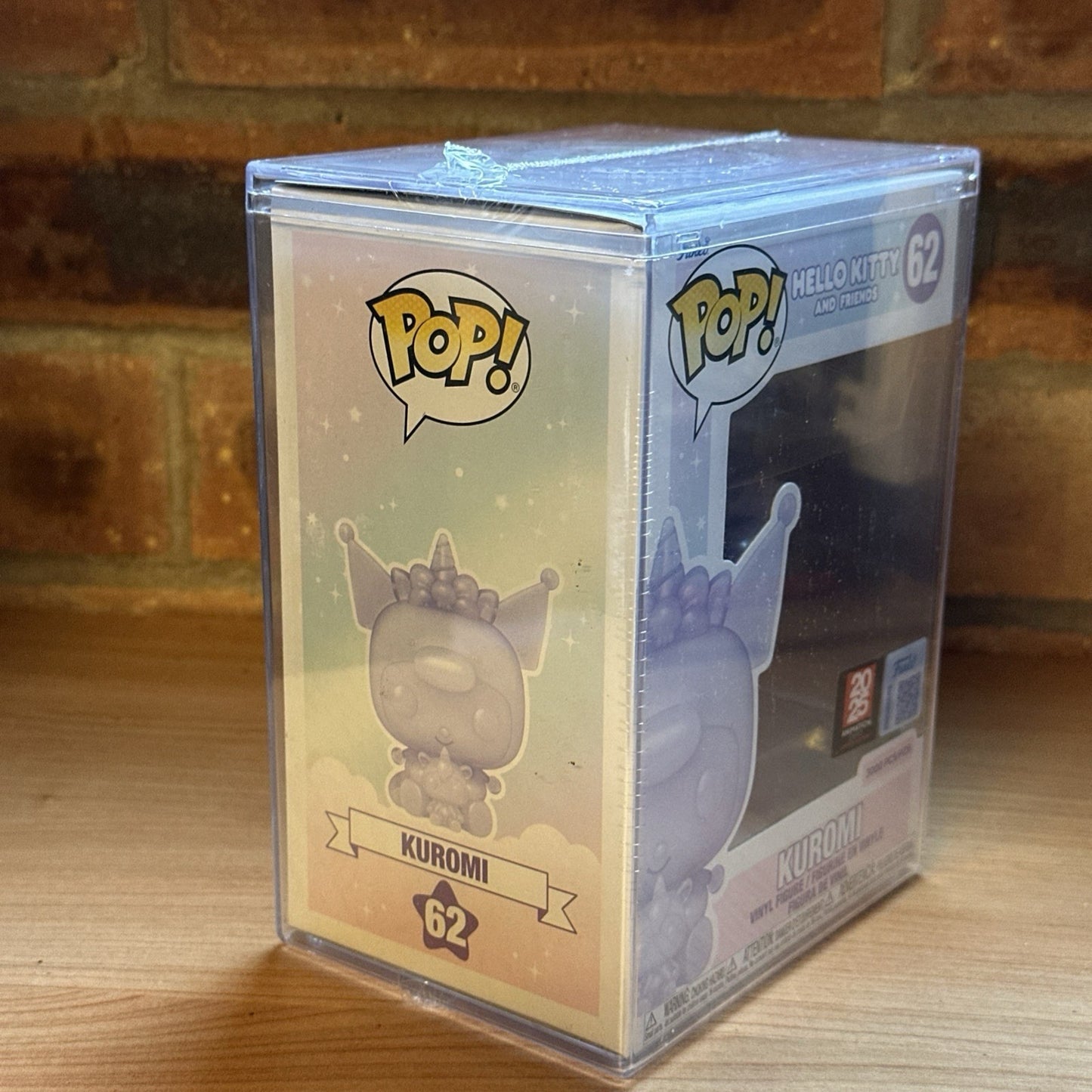 Hello Kitty Kuromi Purple Translucent Anime Expo Funko Pop #62 In Stock LE3k