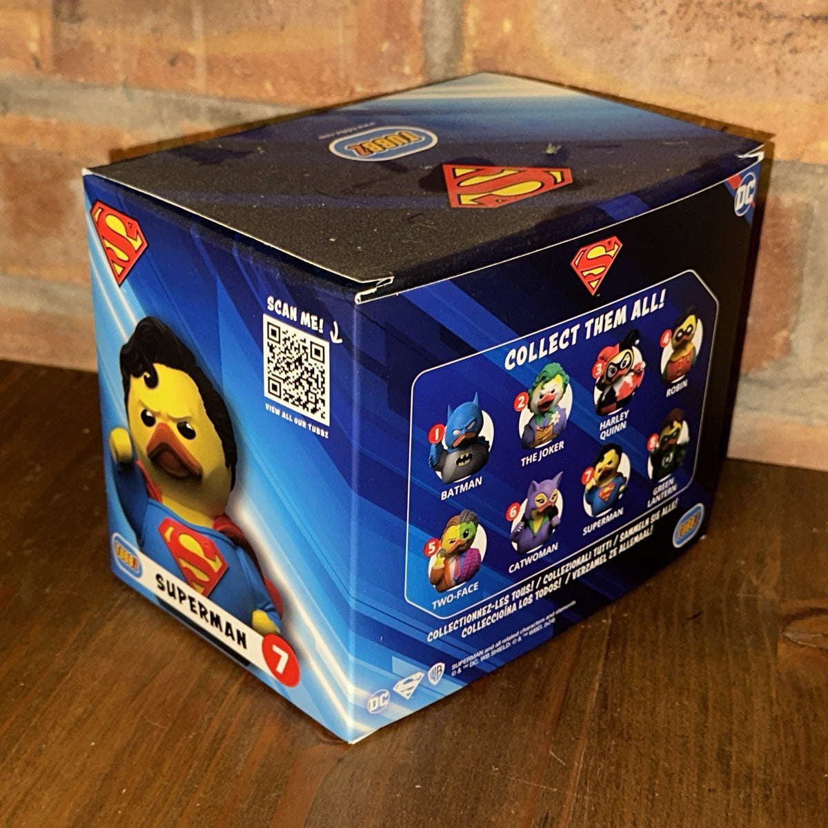 superman TUBBZ Boxed Edition DC Comics Official Collectible Duck movie summer9