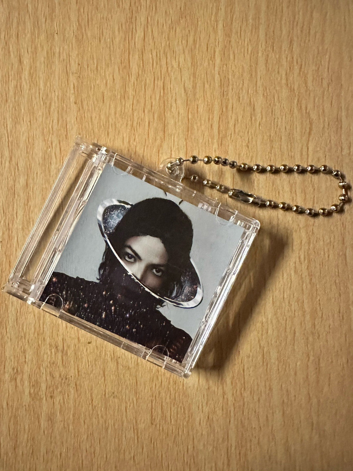 Xscae Michael Jackson Ltd Ed Cd Keyring No Cd Keychain Gift Pop King