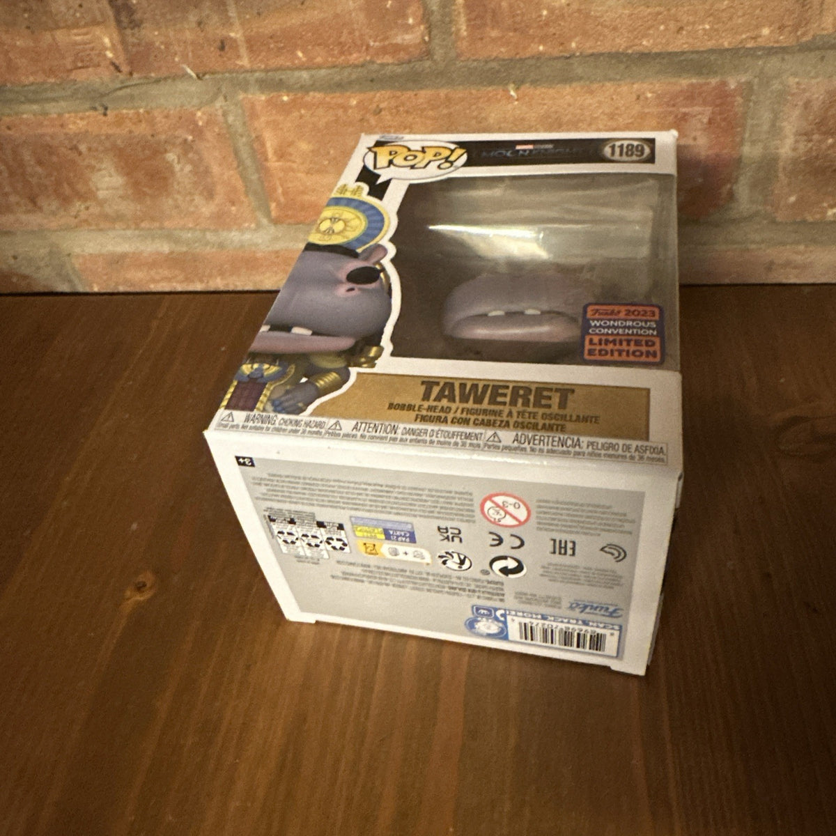 Funko Pop! Taweret #1189 Wonder Con 2023, Moon Knight, Disney Marvel Comics3