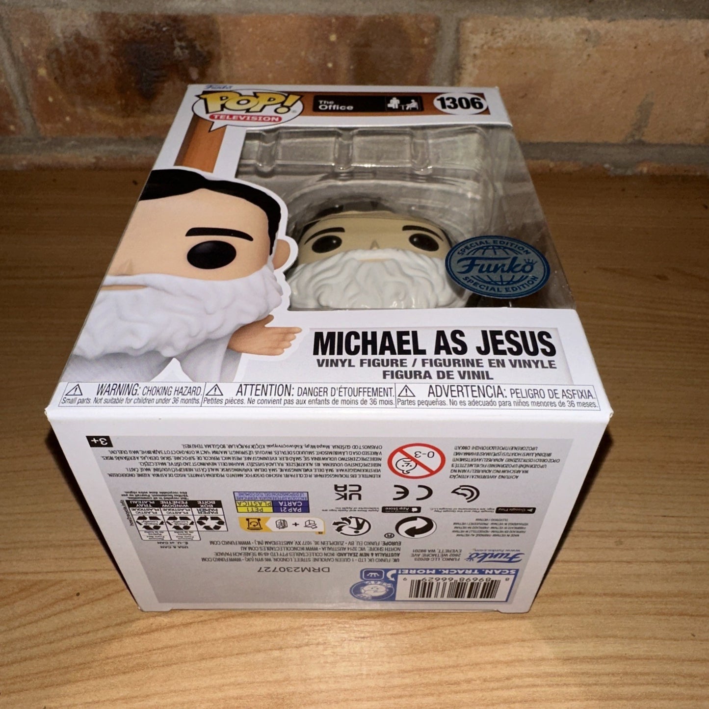 Funko Pop! Vinyl: The Office - Michael as Jesus - Funko (Exclusive) #1306