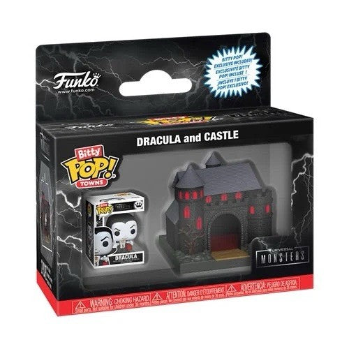 Funko Pop! Universal Monsters Dracula's Castle Dracula Bitty Pop! Town In Stock