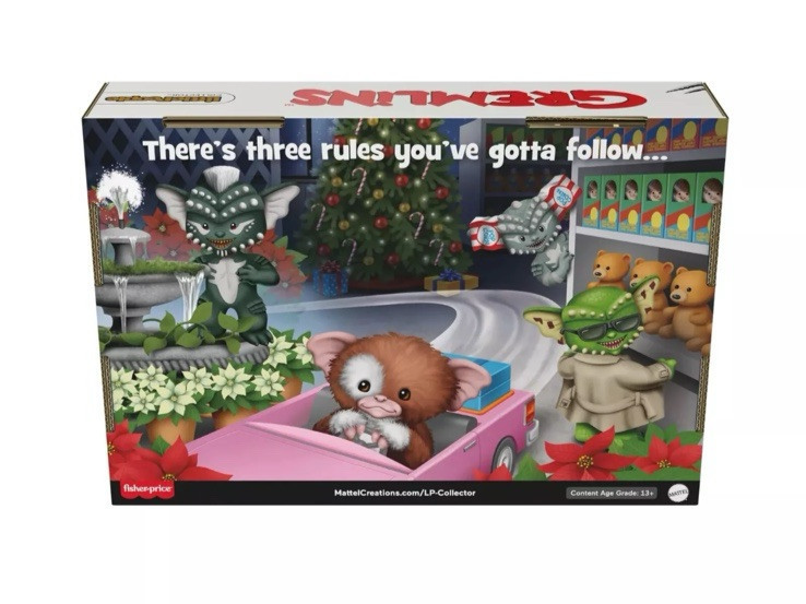 Little People Collector Gremlins Special Edition Movie Set New Fisher Gizmo
