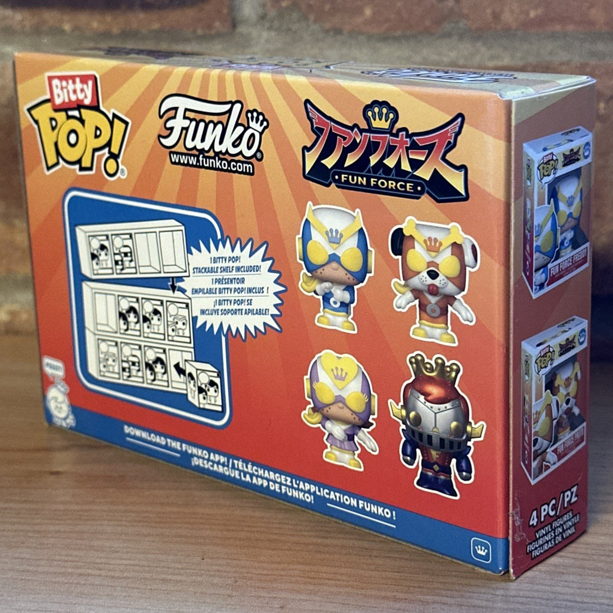 Funko Bitty Pop! Fun Force 4-Pack Summer Convention Exclusive SDCC 25 Ltd Ed1