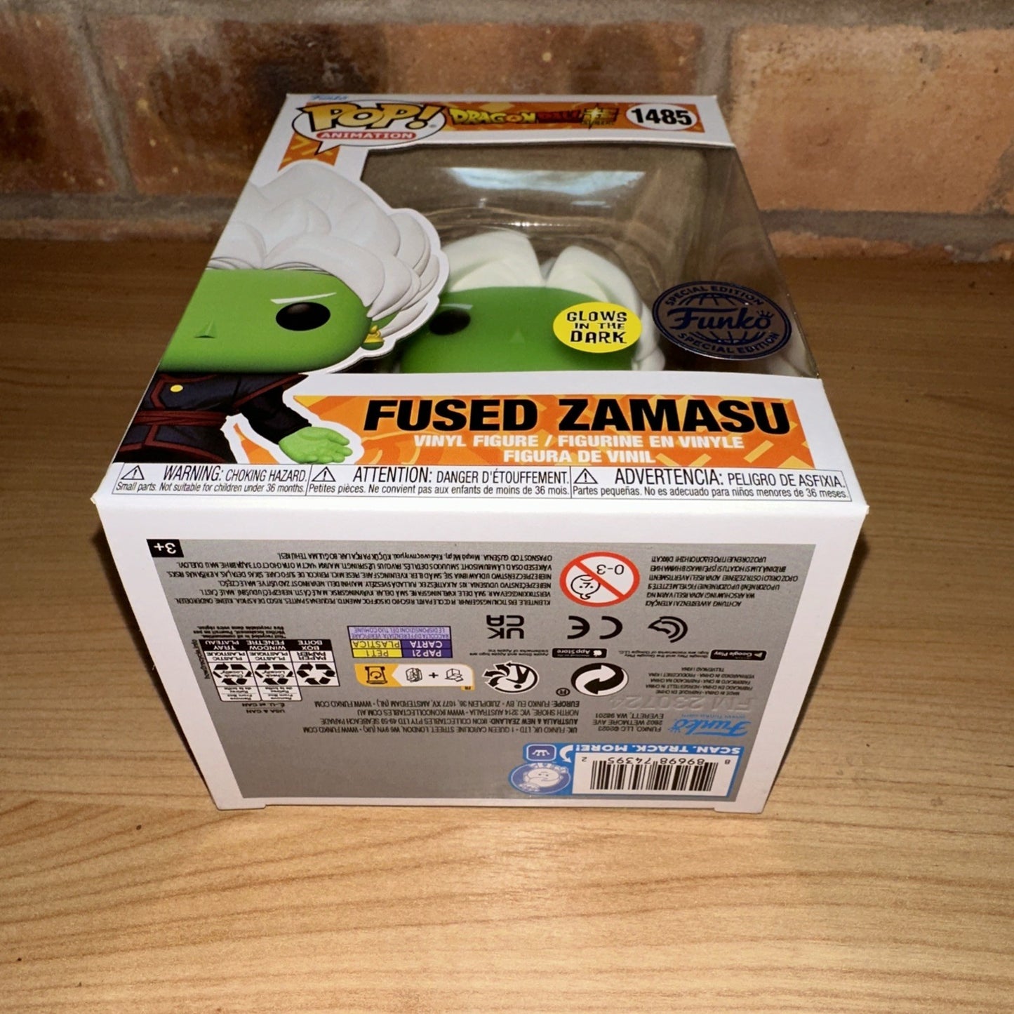 Dragon Ball Super - Fused Zamasu Glow in the Dark Pop! Vinyl Figure Ltd Ed
