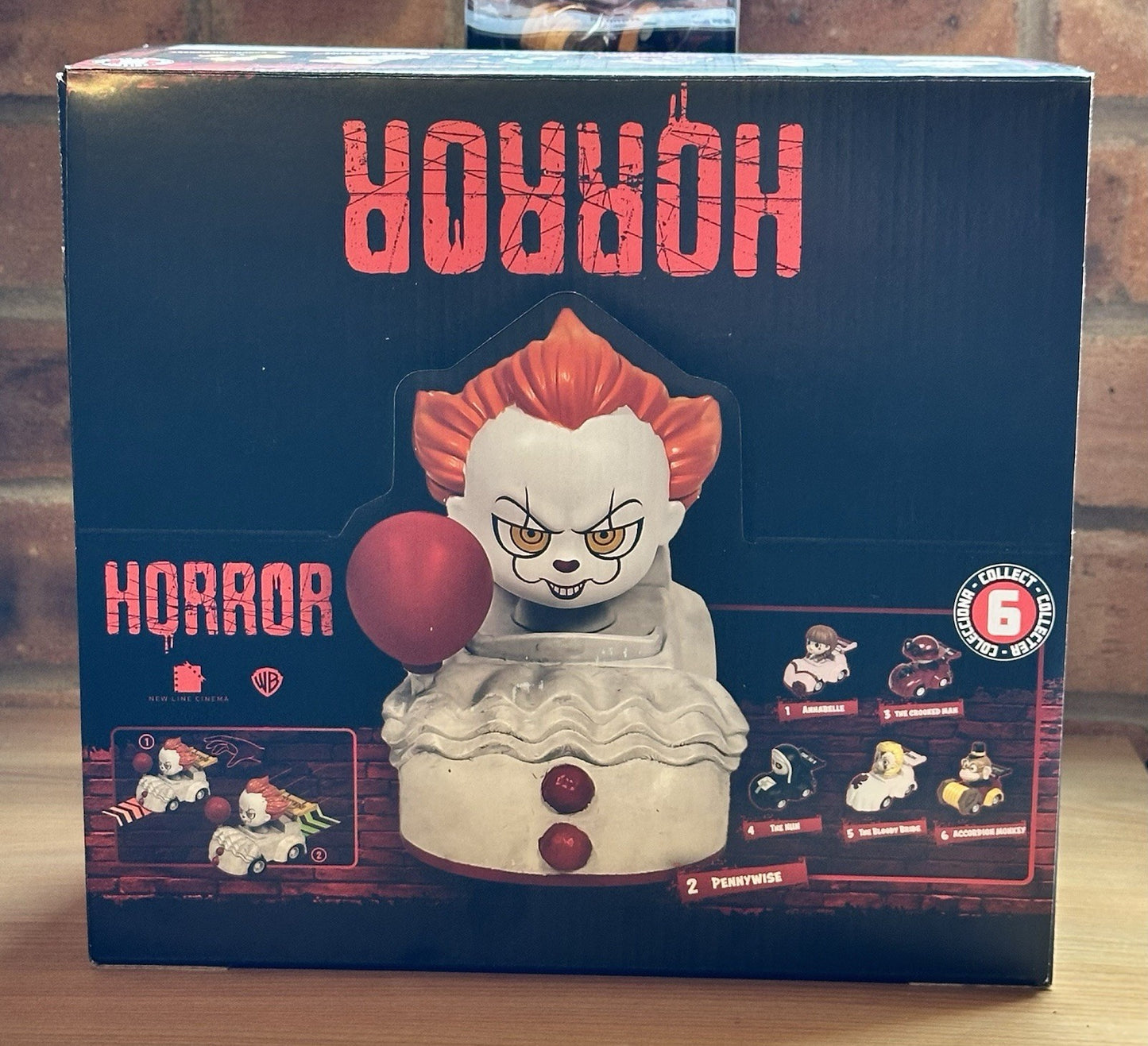 ‘ Accordion Monkey ‘ Zoom Hero Yume Horror Conjuring Pull Back Cars 6 To Collect