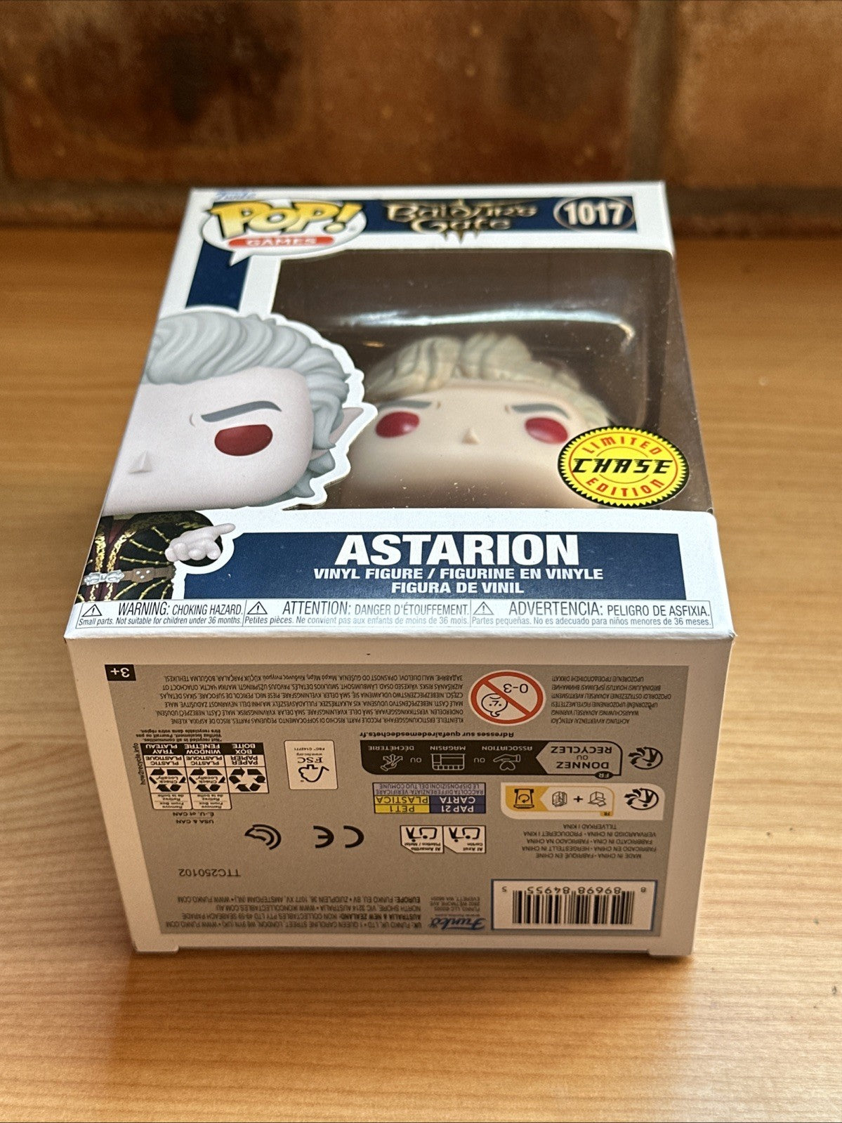 Funko Baldur's Gate 3 Chase Astarion Vinyl Figure 1017 POP! Games Gaming