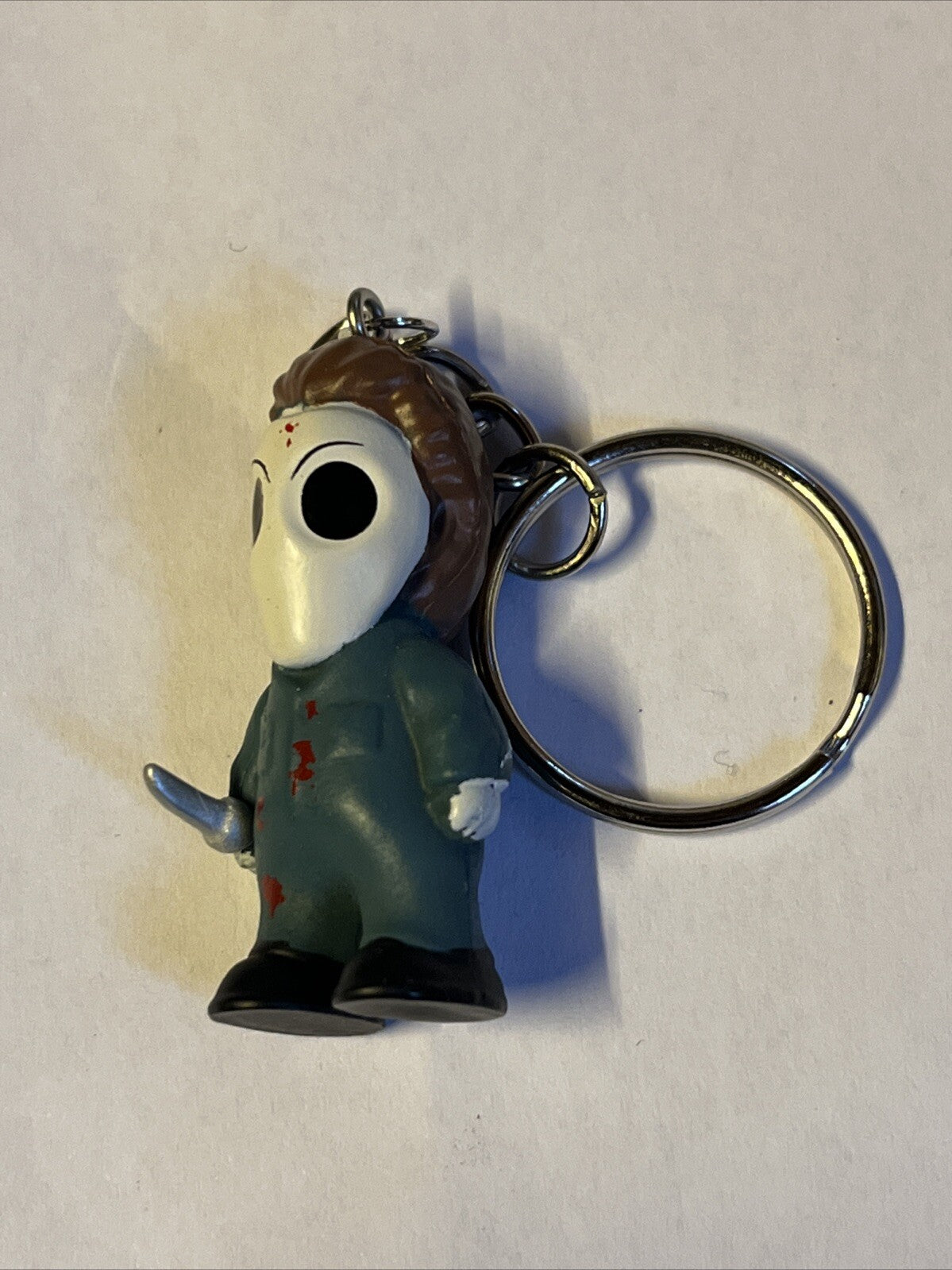 Michael Myers Blood splatter 3D Key ring Horror TV Movie Goth Gift bag Kids Cult2