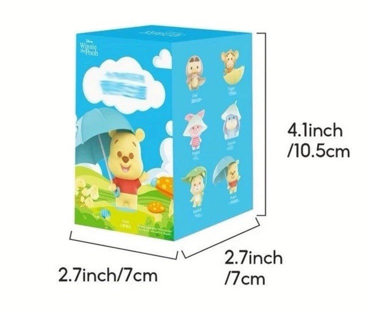 MINISO RABBIT Confirmed Winnie The Pooh Series Rainy Season Blind Box Figure3