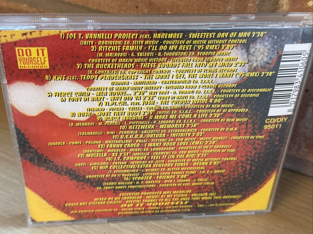 Do It Compilation - Various Artists (Audio CD) Very Rare Remixes 90’s Dance3
