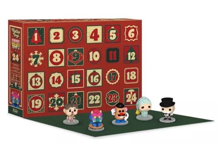 Funko ADVENT CALENDAR RETRO TOYS Brand New Potato Head Monopoly Classic Games