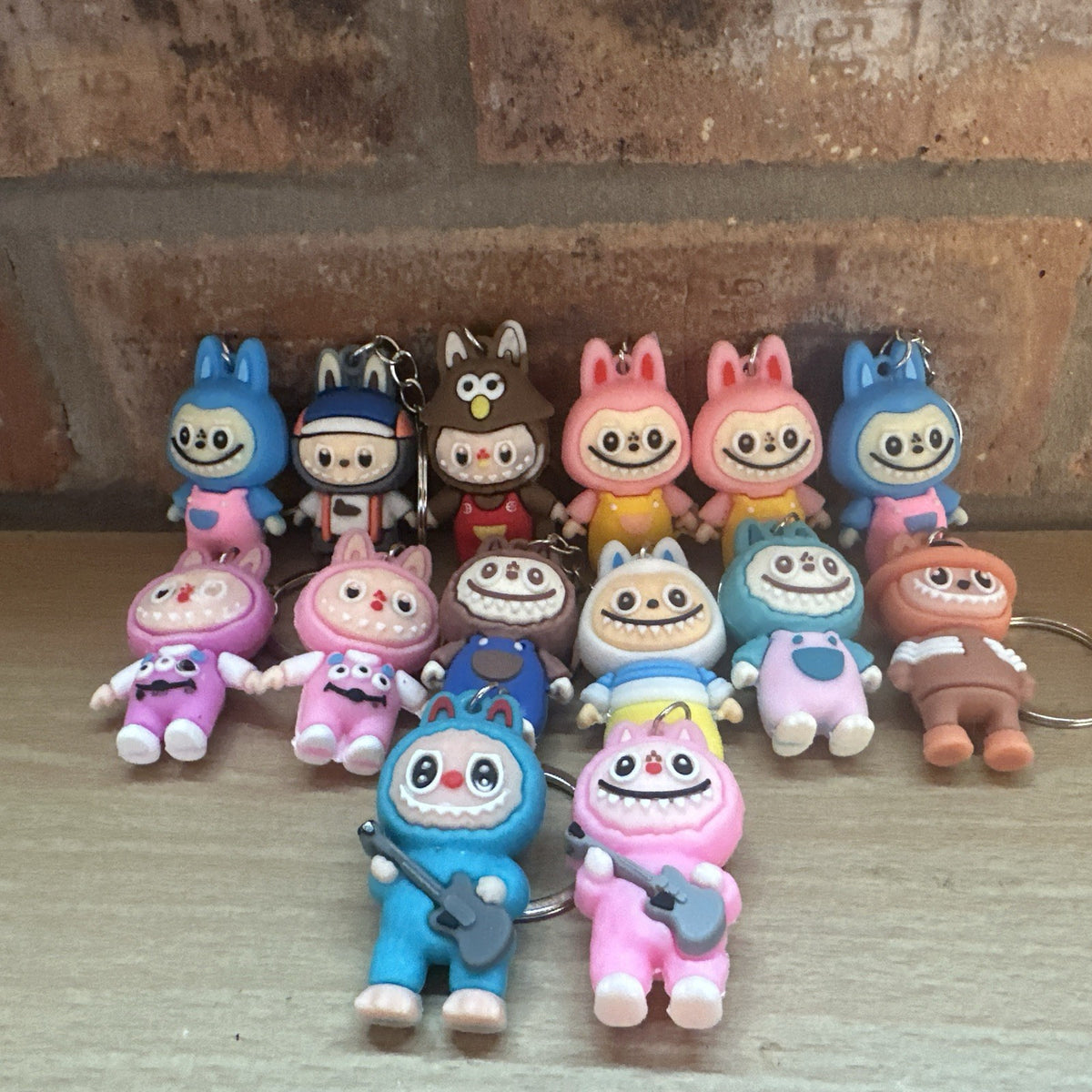 Labubu The Monsters Random Keychain Bag Charm Backpack Pendant 1x Cute1