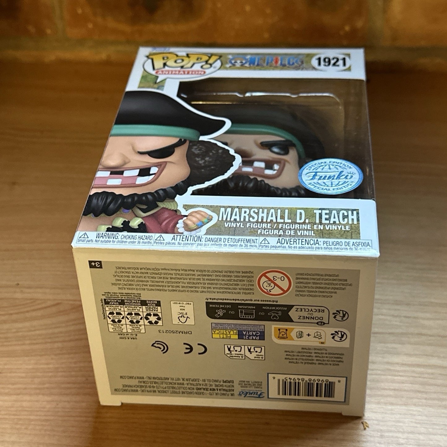 Funko Pop! One Piece 1921 Marshall D. Teach Funko Shop Exclusive In Stock Now