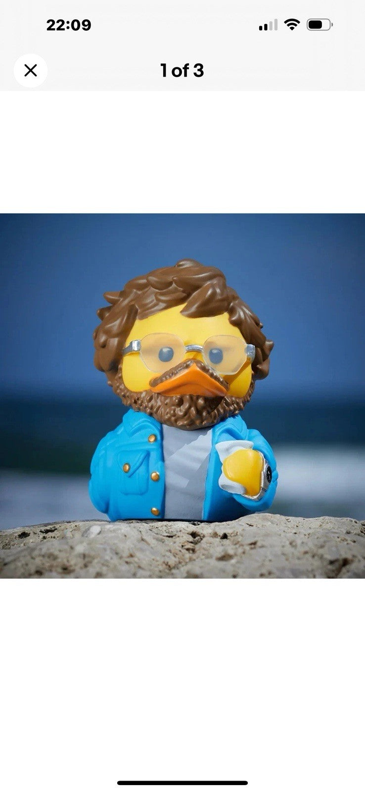 TUBBZ COLLECTIBLE RUBBER DUCK JAWS MATT HOOPER SHARK HORROR MOVIE GREAT WHITE