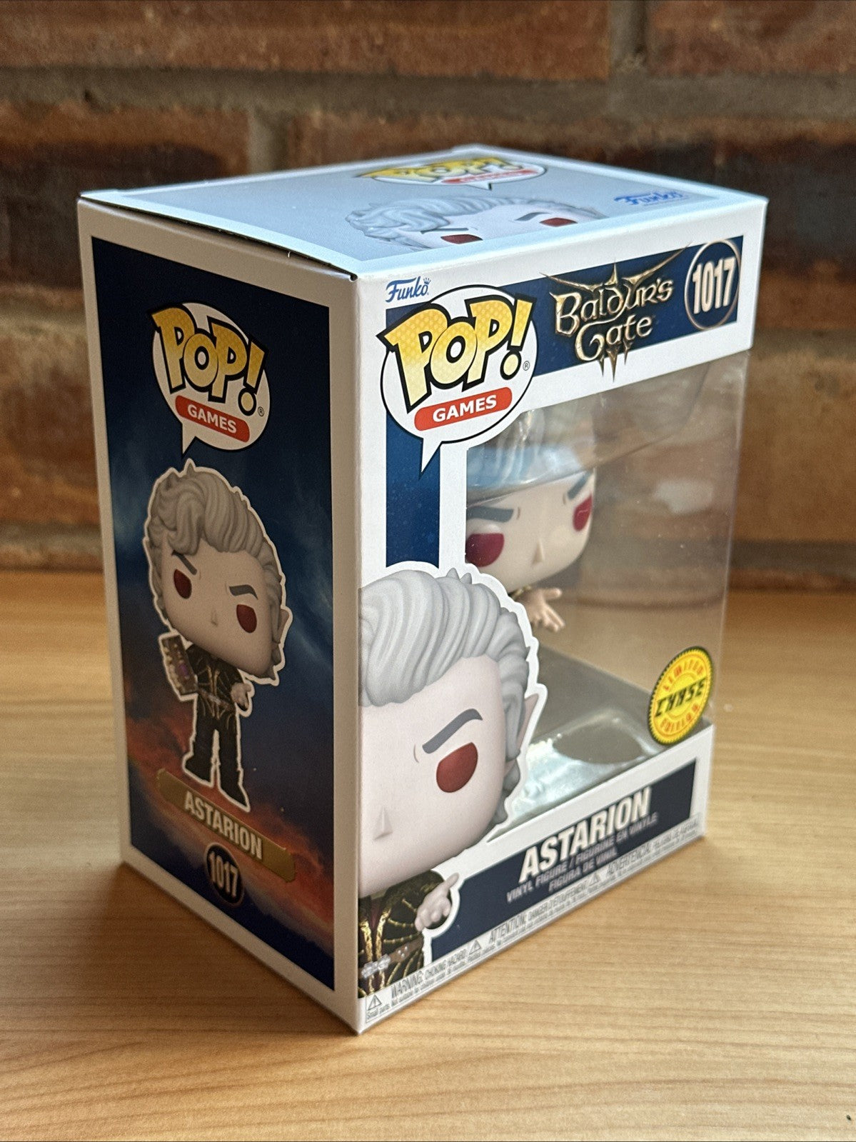 Funko Baldur's Gate 3 Chase Astarion Vinyl Figure 1017 POP! Games Gaming