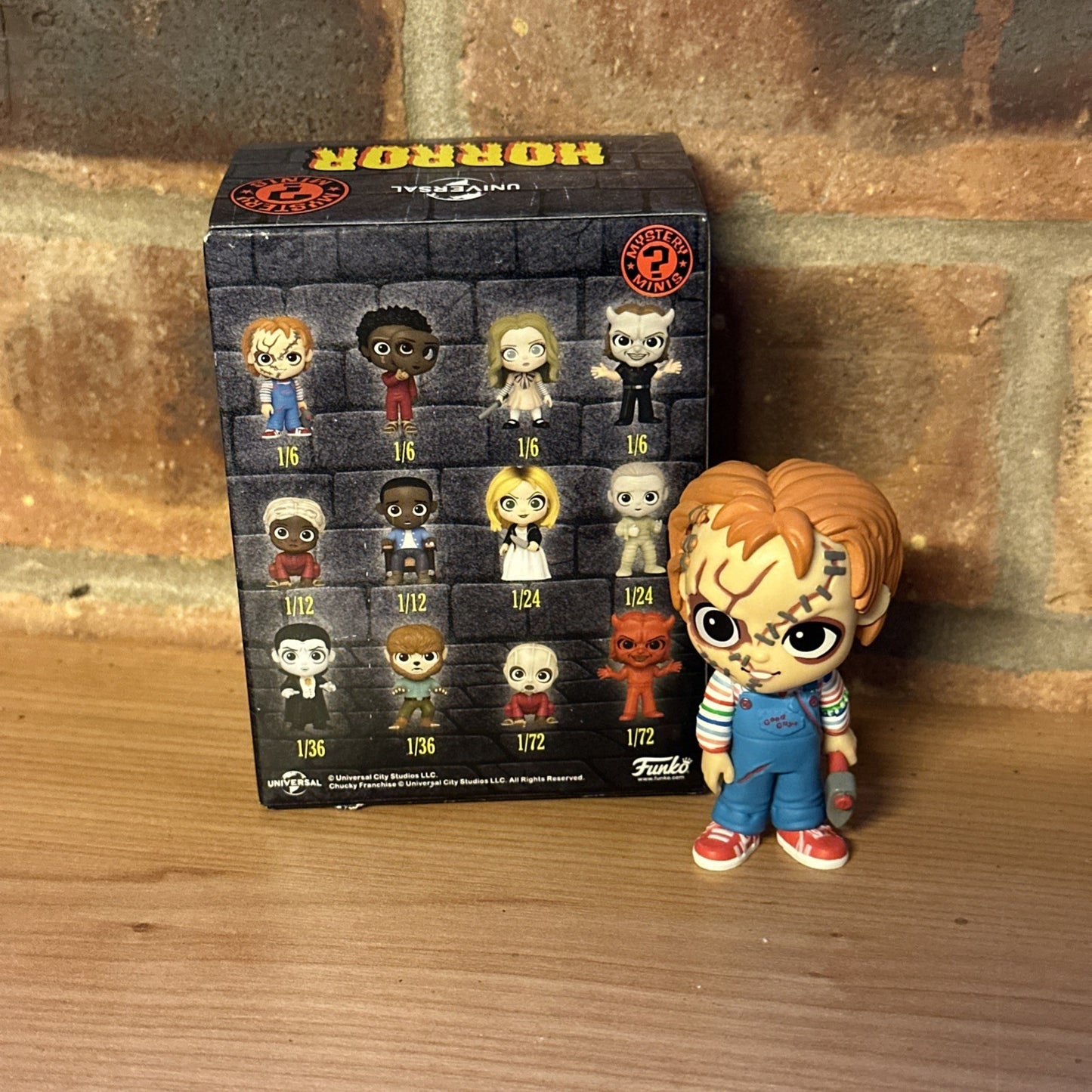 Funko Horror Mystery Minis: Chucky 1/6