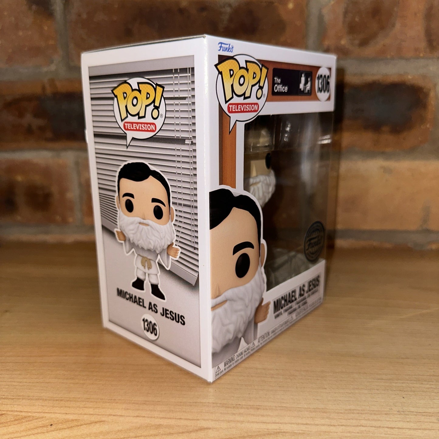 Funko Pop! Vinyl: The Office - Michael as Jesus - Funko (Exclusive) #1306