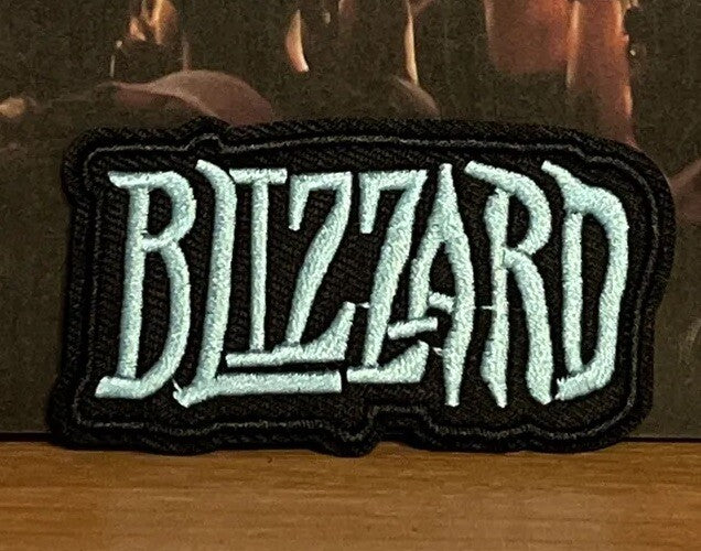 Blizzard Metal Music Rock Band Badge Patches SOSJams Sew Iron On Patch 1