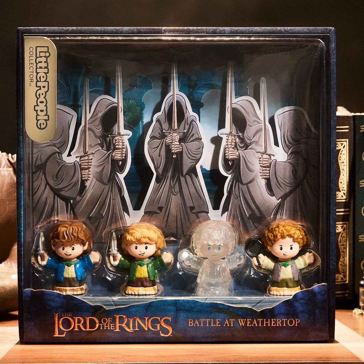 LORD OF RINGS Fisher Price Little People Collector WEATHERTOP SET LOTR Light Up