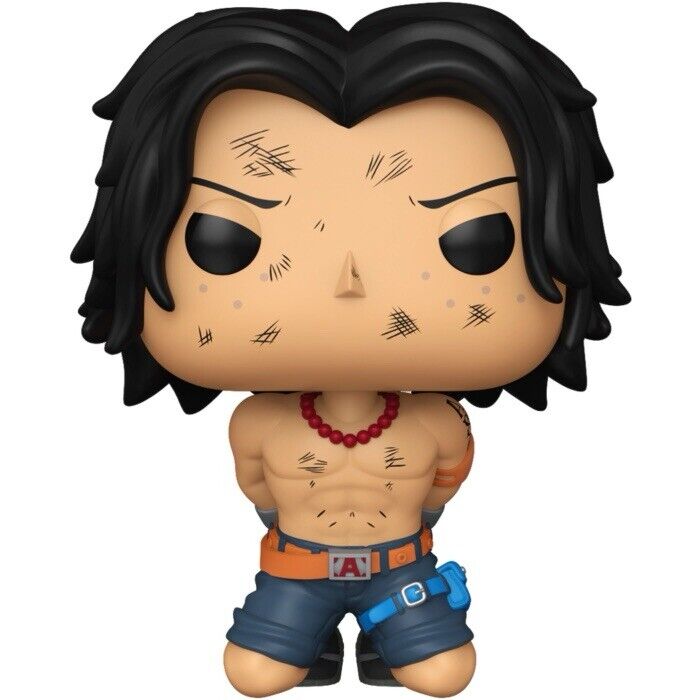 FUNKO POP! PORTGAS D. ACE EXECUTION - ONE PIECE Ltd Ed Luffy In Hand
