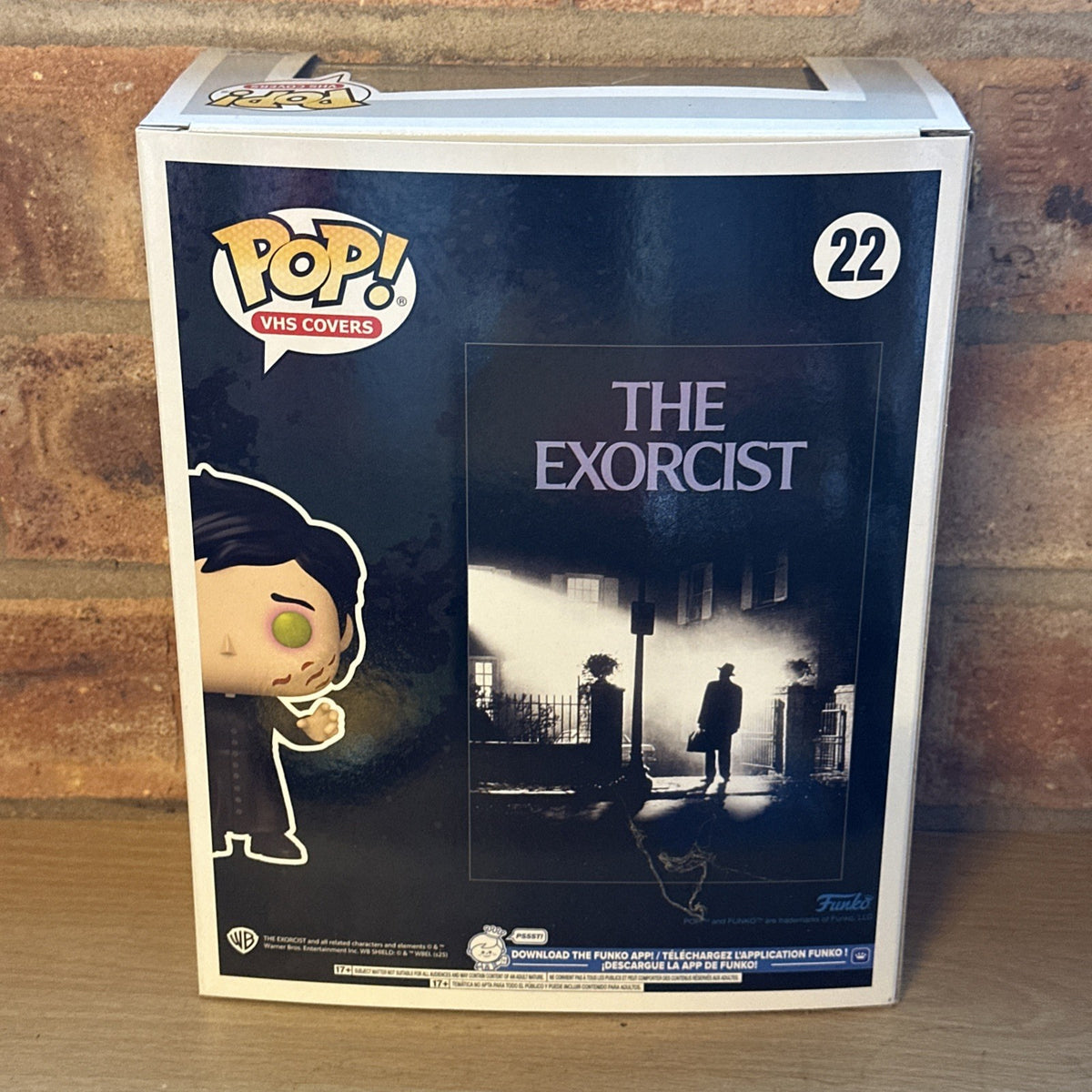 FUNKO POP! VHS Cover: The Exorcist - Damien Karras Cult Horror Figure3