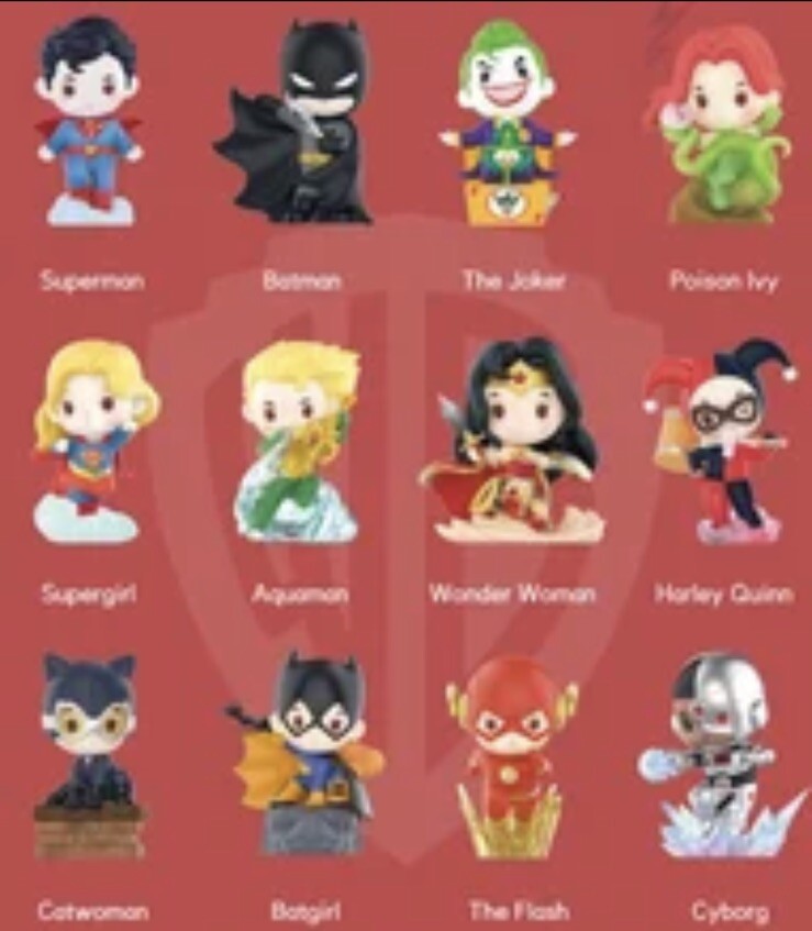 Wonder Woman POP MART Warner DC Justice League Series Blind box Figure Toy4
