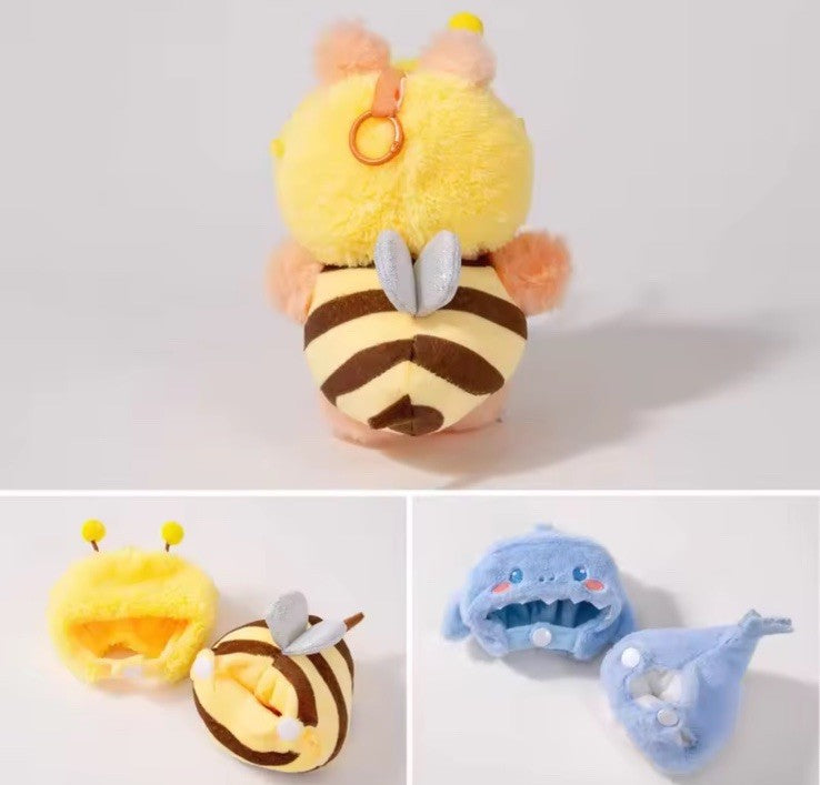 Labubu Summer Bumblebee Bee Costume  Dress Up Cute Food Animal Theme NO DOLL