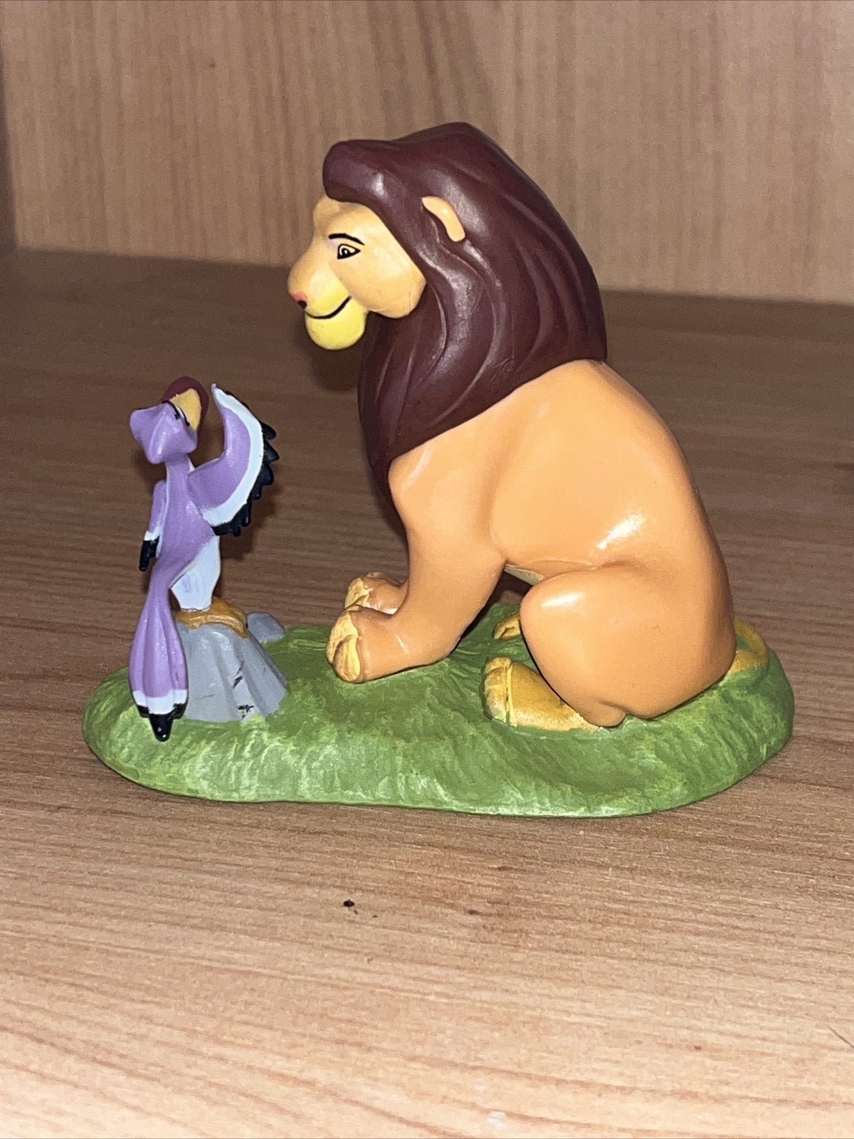 Disney The Lion King SIMBA & ZAZU 8cm Models Mufasa Action Simba Figures Vintage3