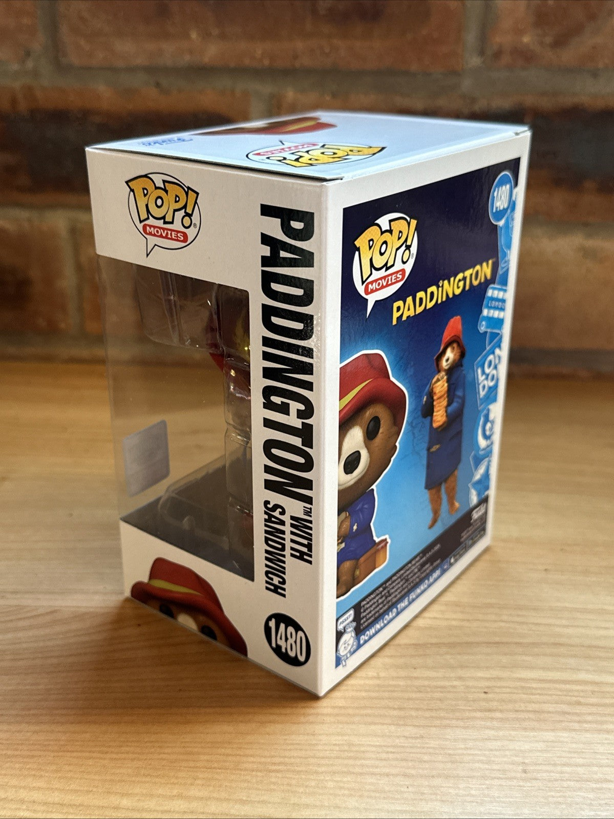 Funko Pop! Paddington with Sandwich 1480 - Funkon London 2024 Limited Edition