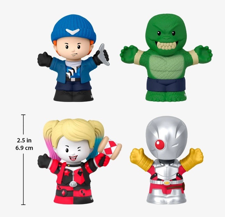 Little People Collector ~ DC Suicide Squad Special Edition Figure Set In Stk