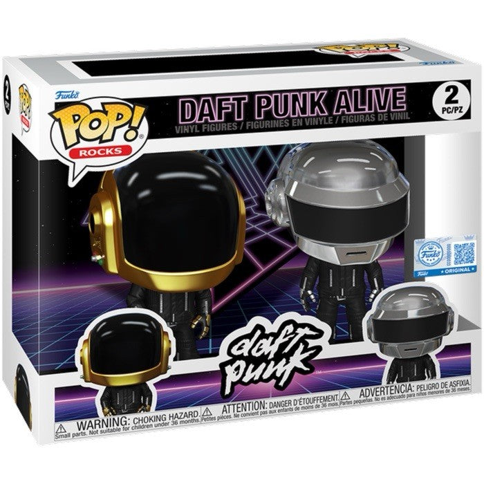 FUNKO Pop! Daft Punk Alive Era 2-Pack Exc Hot Rocks Ltd Ed Music Rock Merch4
