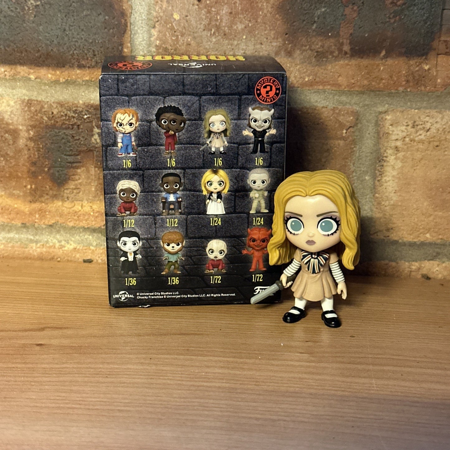 Funko Horror Mystery Mini - Megan 1/6 Universal Monsters Collect Set