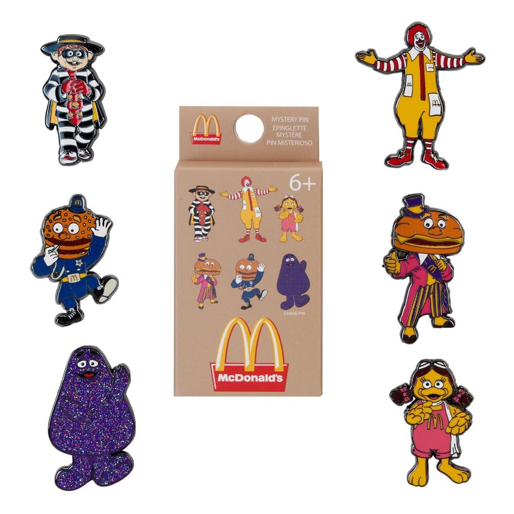 McDonald’s The Hamburglar Exc Ltd Edition Friends Loungefly Enamel Pin boxed2