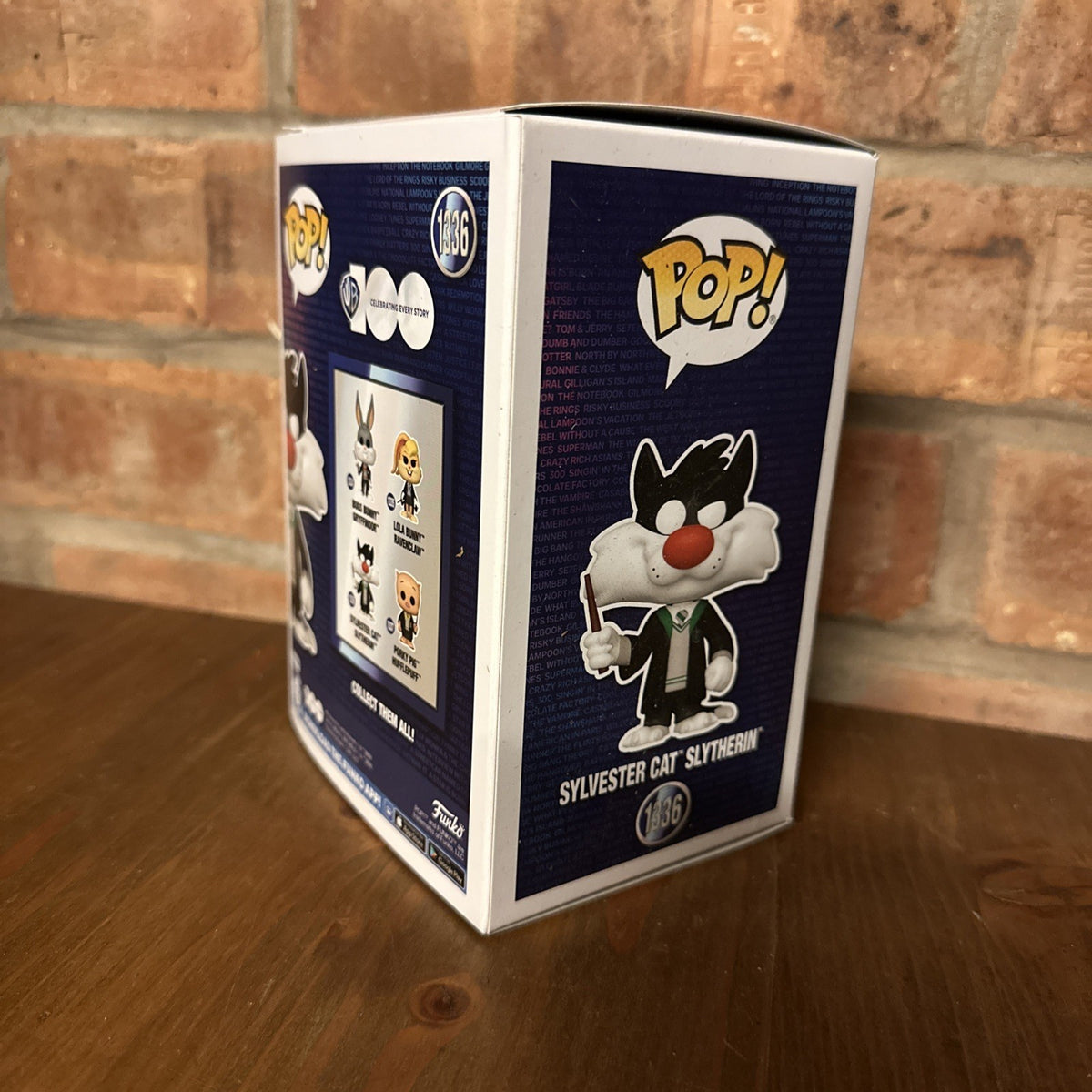 Funko Pop Animation Sylvester Cat Slytherin 2023 Summer Convention Ltd Ed New3
