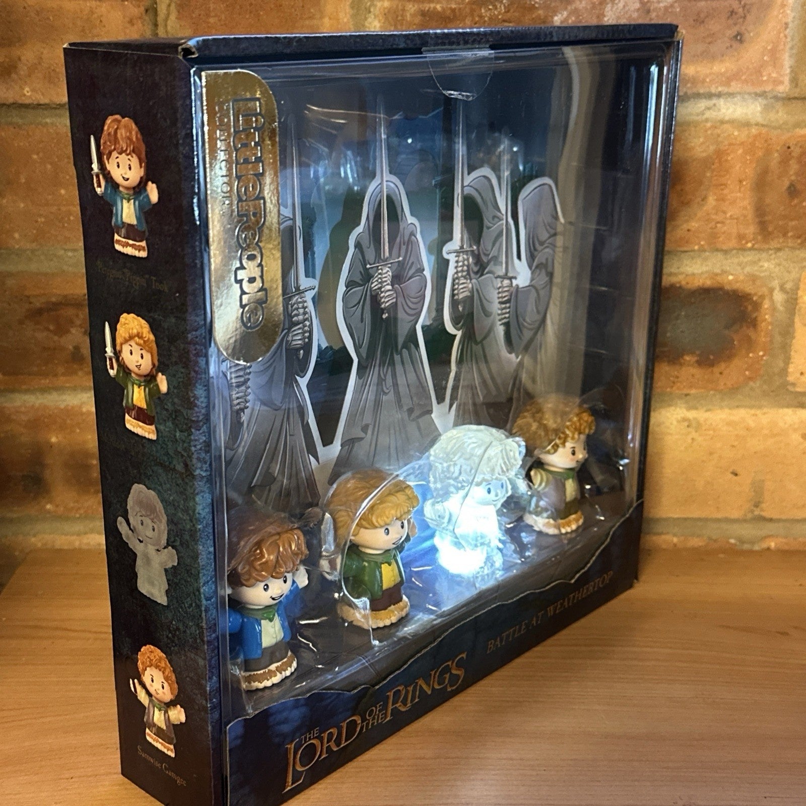 LORD OF RINGS Fisher Price Little People Collector WEATHERTOP SET LOTR Light Up